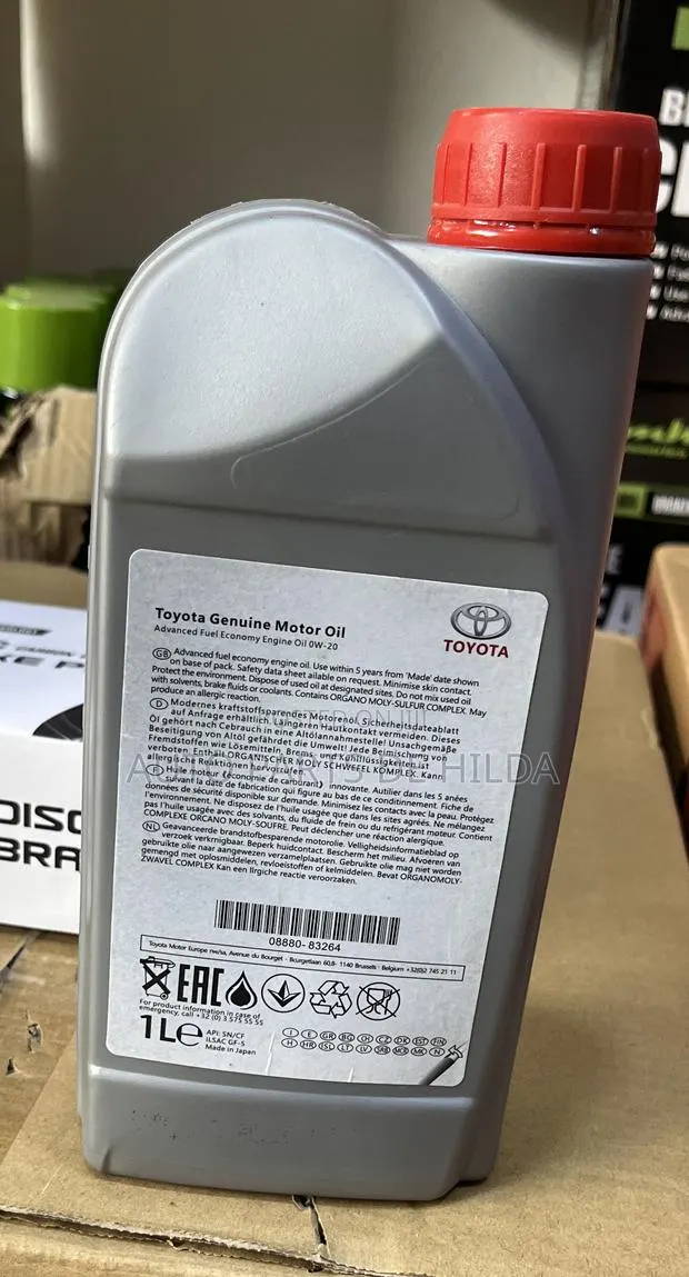 Toyota Engine Oil 0w-20 (Advance Fuel Economy) 1L · Photo 1