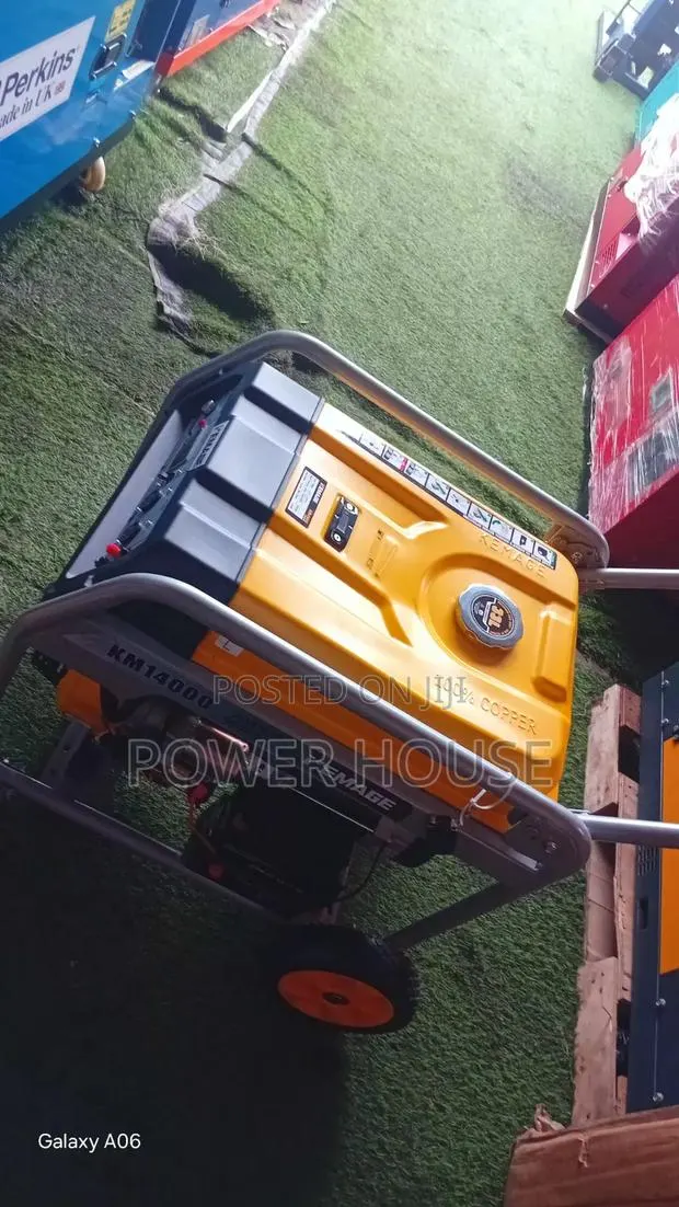 KEMAGE 15kVA Generator Heavy-Duty Power Machine, Super Fuel Efficient · Photo 1