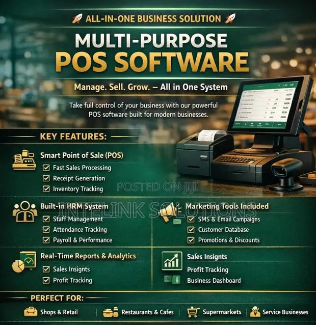 Sales Management Software and App With HRM, Staff Attendance.