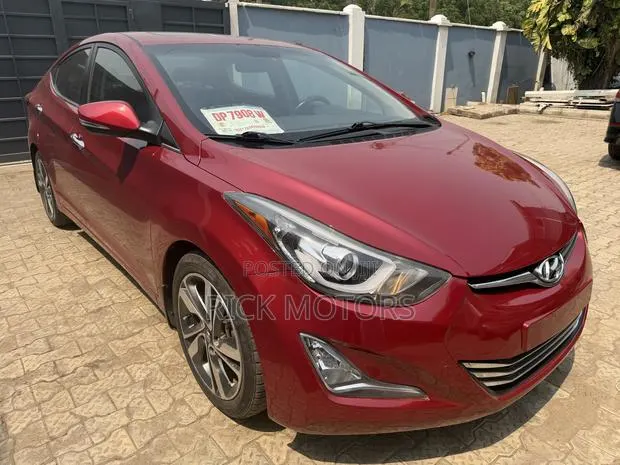 Hyundai Elantra Limited Sedan FWD (1.8L 4cyl 6A) 2016 Red · Photo 1