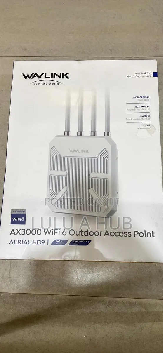 Wavlink Ax3000 Wifi 6 Outdoor Access Point · Photo 1