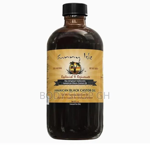 Sunny Isle Jamaican Black Castor Oil for Hair and Beard -8oz · Photo 1