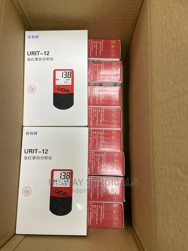 Hb Meter/ Hemoglobin Meter . Urit 12 Meter · Photo 1