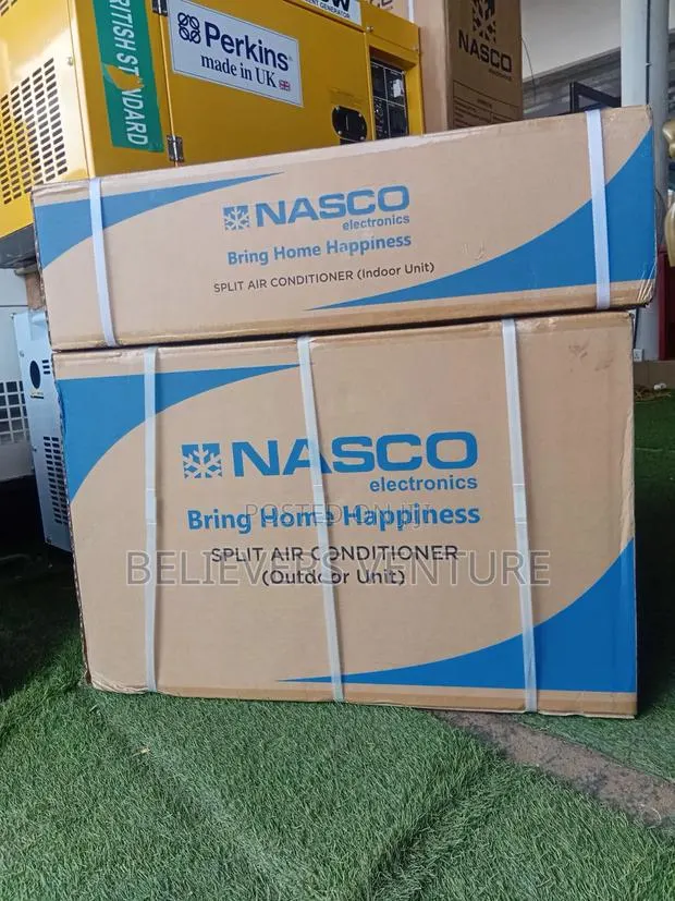 Nasco 1.5hp Split Air Conditioner With Fast Cooling Technology · Photo 1