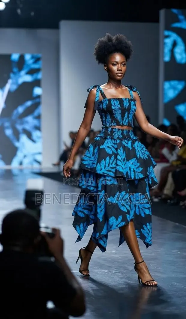 Two Piece Handkerchief Skirt and Top · Photo 1