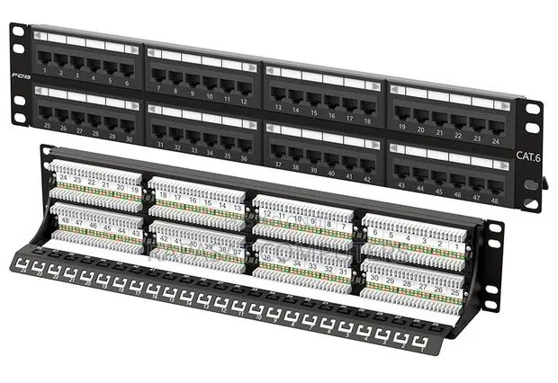 48-Port Patch Panel · Photo 1