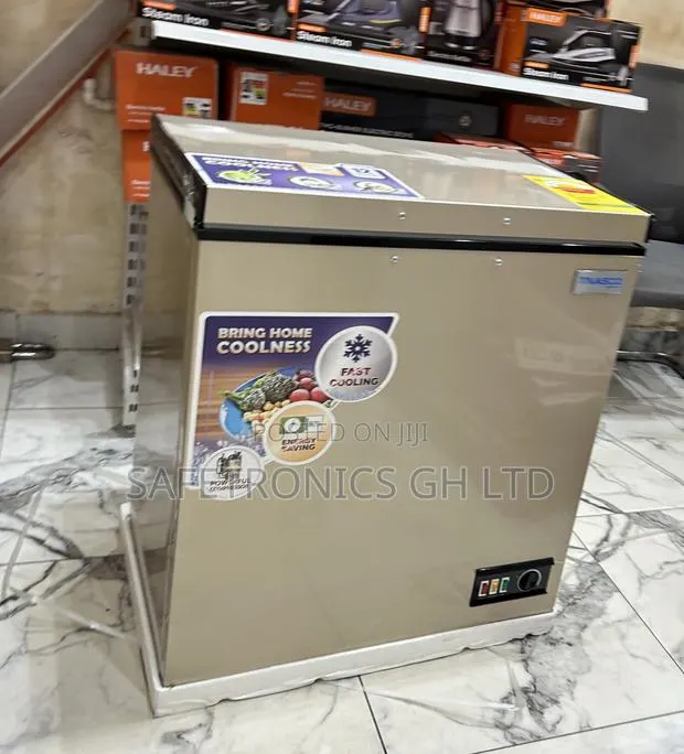 Accurate Gold Nasco Chest Freezer 150 LTRS Nas-200fl-G · Photo 1