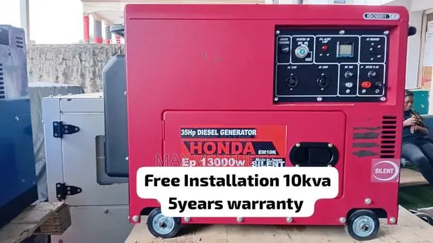 Brand New Honda 10kVA Diesel Generator – Heavy Duty Power 10kva · Photo 1