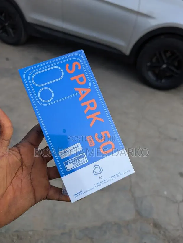 New Tecno Spark 50 Pro 256 GB Black · Photo 1