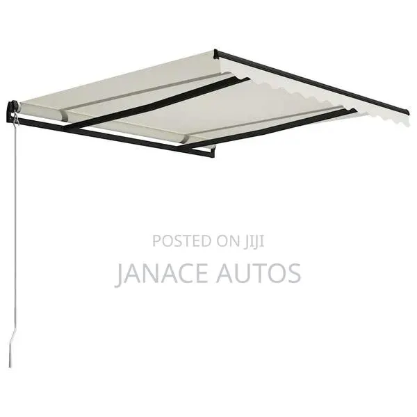 FRAME ONLY!! VidaXL Manual Retractable Awning 300x250 Cm · Photo 1