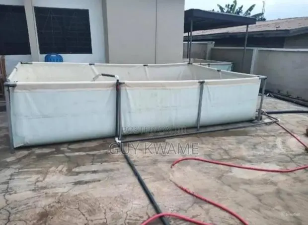 10*15*4 German Tarpaulin Fish Tank · Photo 1