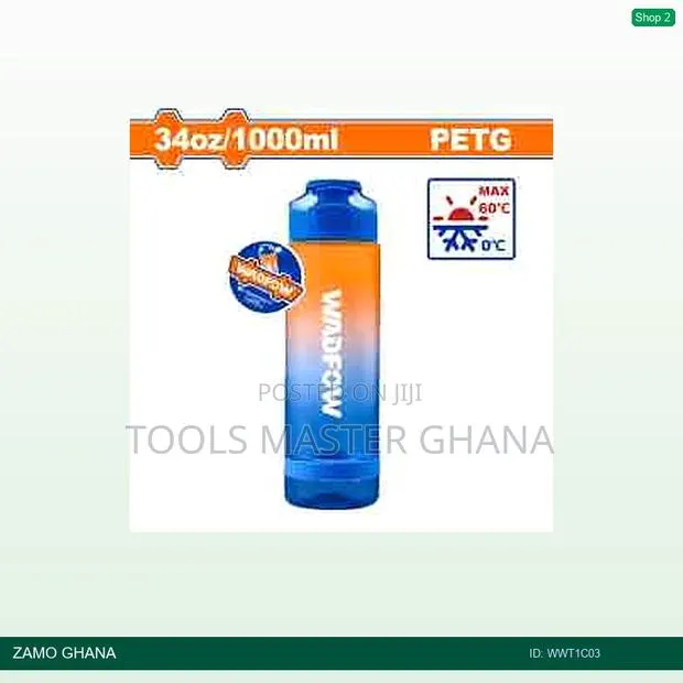 Plastic Water Bottle - Wwt1c03 · Photo 1