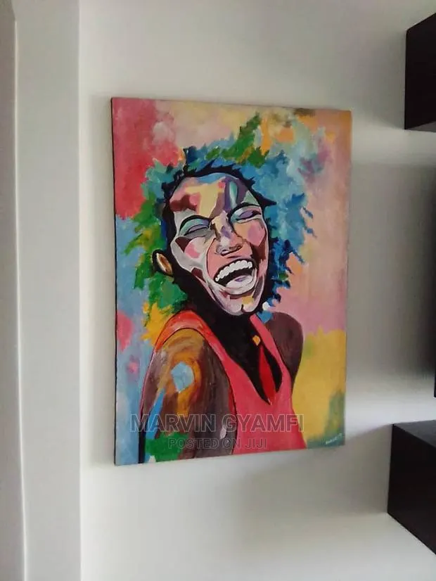 Happiness Painting on Canvas · Photo 1