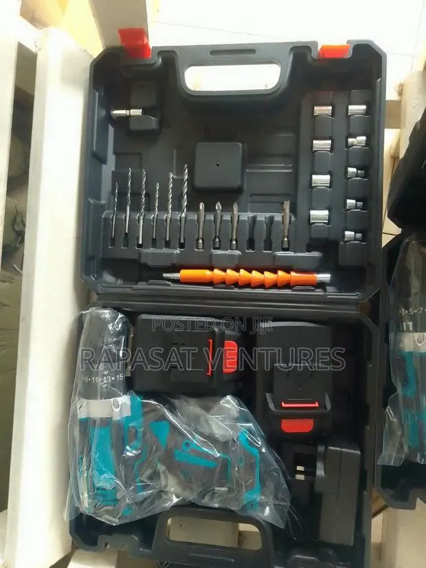 Rechargeable Multifunctional Drill and Screwdriver Set · Photo 1