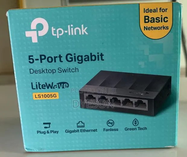 5-Port Gigabit Desktop Switch · Photo 1