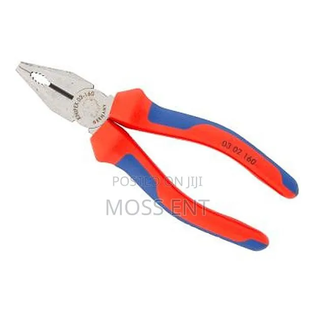 Combination Plier 180mm Multifunctional Red/Blue - K- · Photo 1