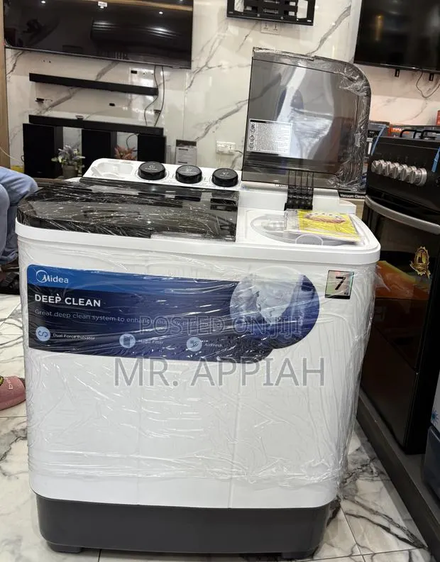 Choose Durable Midea 7kg Twin Tub Washing Machine(Spin Dry) · Photo 1