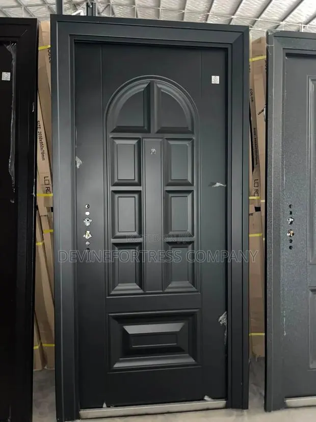 Quality Black Paladin Rough Door for All Weather Strong Elegant · Photo 1