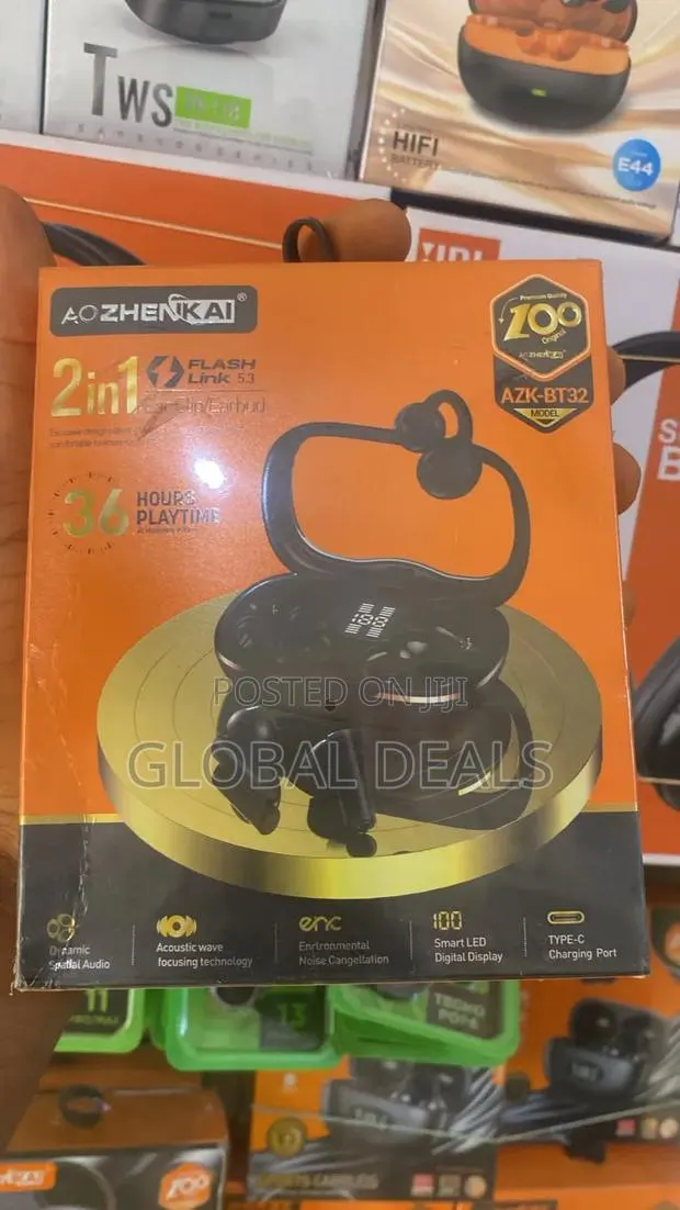 ZHENKAI 2in1 Earclip/Earbud · Photo 1