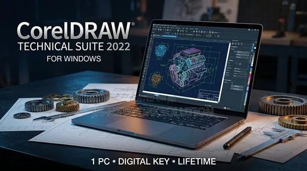 CorelDRAW Technical Suite 2022 for Windows for 1pc Digital Key Lifetme · Photo 1