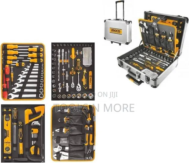 Ingco 147 Pieces Tools Set ( in Aluminum Hand Trolley) · Photo 1