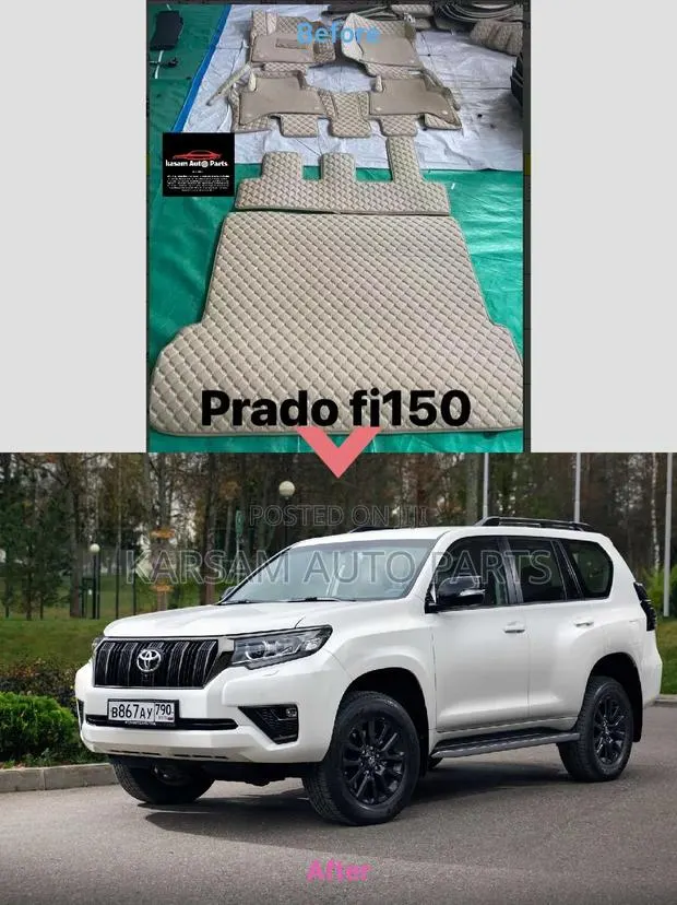 Prado Fj 150 Floor Mat and Boot Mat · Photo 1