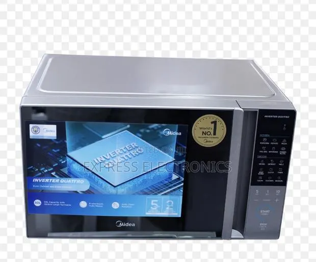 Limited Stock Midea EM9P032MO-B. Inverter Quattro Microwave 30L 1150w · Photo 1