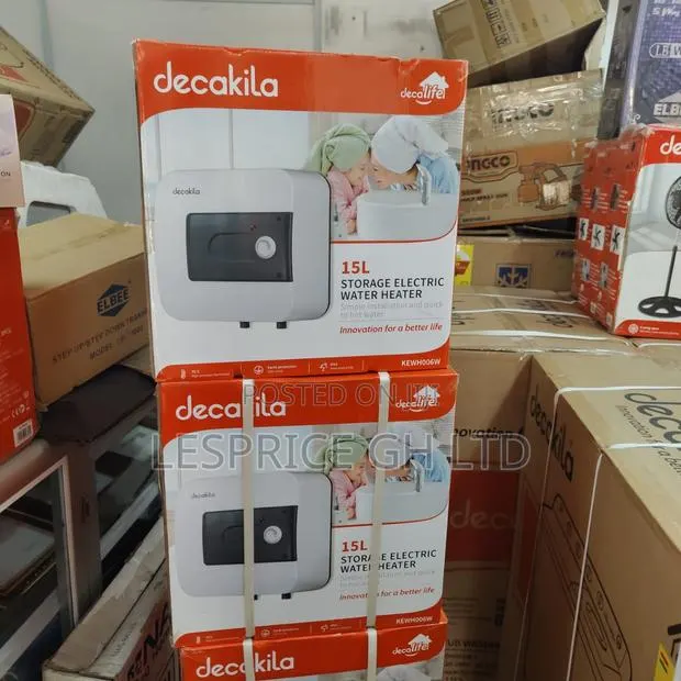 Super Efficient 15L Storage 1500W Electric Water Heater From Decakila · Photo 1