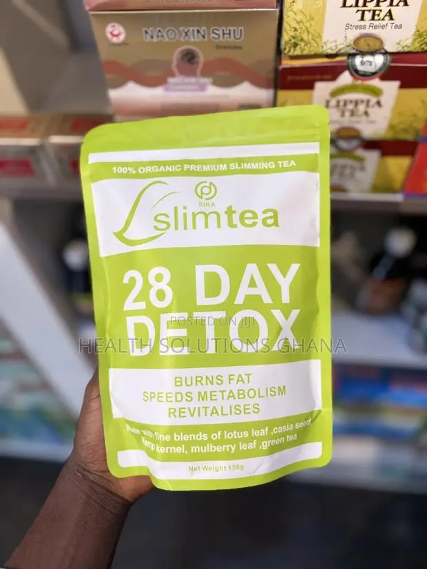 Slim Tea 28-Day Detox for Digestive Body Cleanse Support · Photo 1