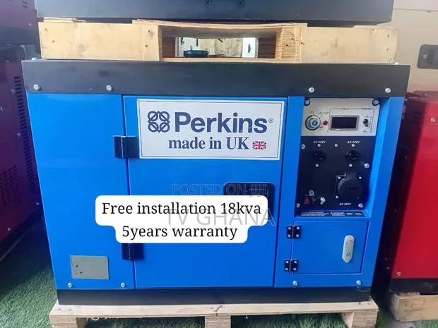Quality Perkins 18kVA Diesel Generator – Perfect for Commercial 1.5hp · Photo 1