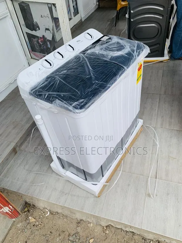Limited Stock TCL 10.5kg White Washing Machine Semi Automatic · Photo 1