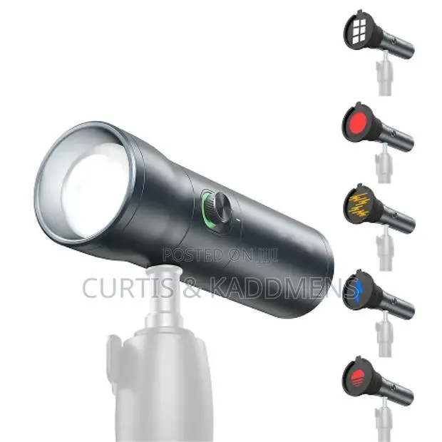 ZSYB 10W Handheld Rechargeable Light Snoot With 22 Shapes · Photo 1