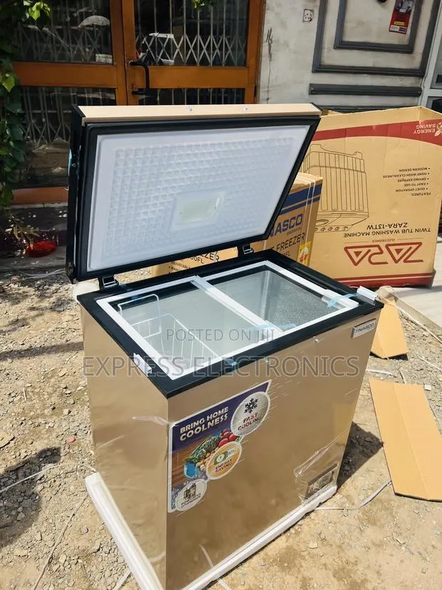 Get a New Sleek Design Nasco 150l Chest Freezer Single Door · Photo 1