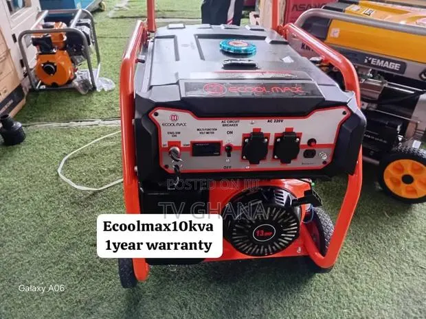 Ecoolmax 10kVA Petrol Generator – Ultra Silent With ElectricStart10kva · Photo 1