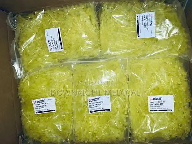 Yellow Pippete Tips 200ul · Photo 1