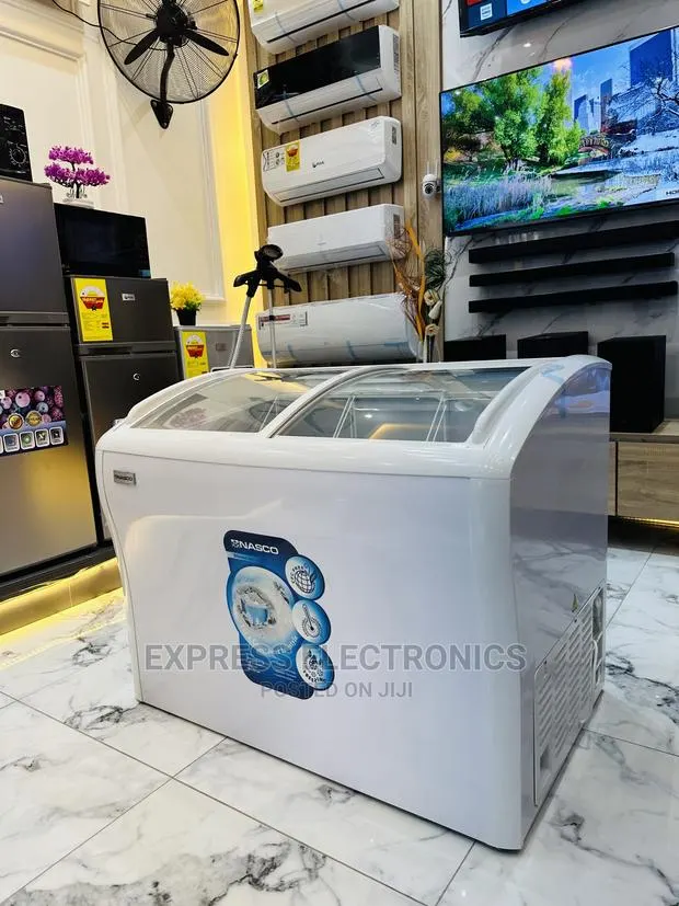Low Energy Efficiency Display Icestream Nasco Fridge · Photo 1
