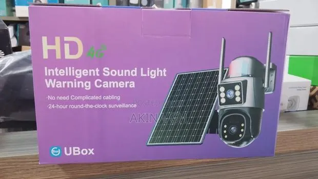 Ubox 4g Outdoor Smart PTZ Dual Lens Solar Camera · Photo 1