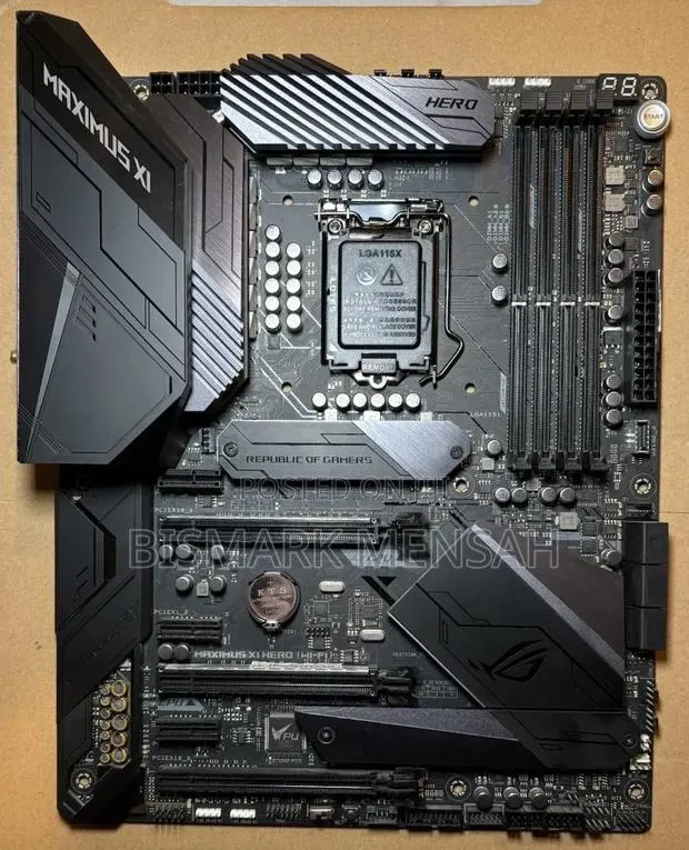 I7-9700k CPU + ASUS ROG Maximus XI Hero (Wi-Fi) Motherboard · Photo 1