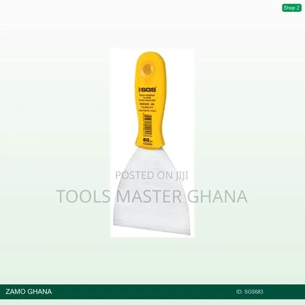 Red Series Painters Scraper 50cm (New Color Yellow) - Sgs683 · Photo 1