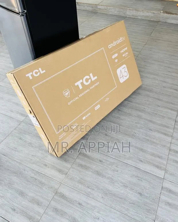 Super Classic TCL 43” Qled Smart Android Television(Black) · Photo 1