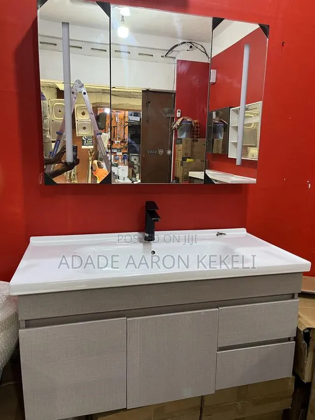 Modern Bathroom Vanity Cabinet · Photo 1