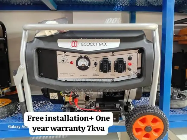 Always Ready Generator 7.5kva Petrol Ecoolmax 7.5kva · Photo 1