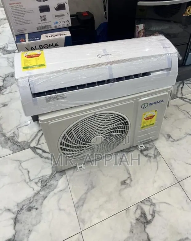 Convenient Sigma 1.5hp Split Air Conditioner(White) · Photo 1