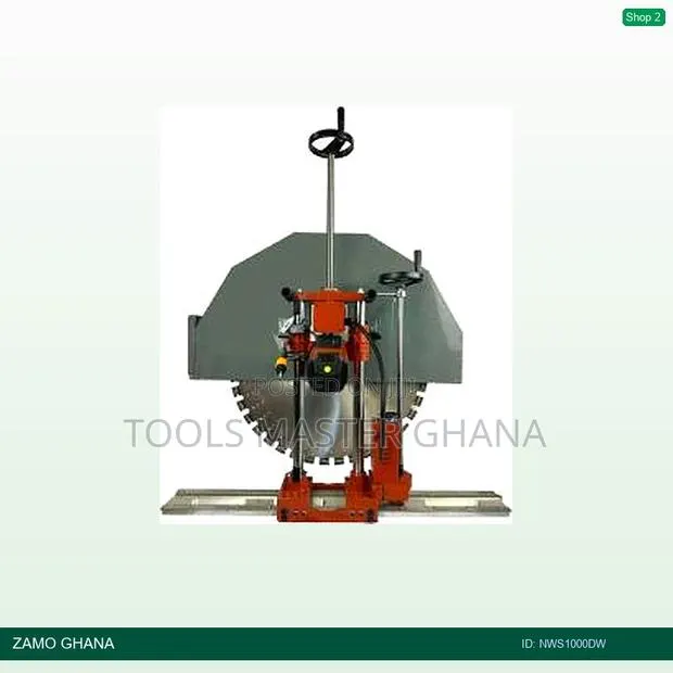 Wall Cutter 410mm 300rpm 7180w 220v + Guard - Nws1000dw · Photo 1