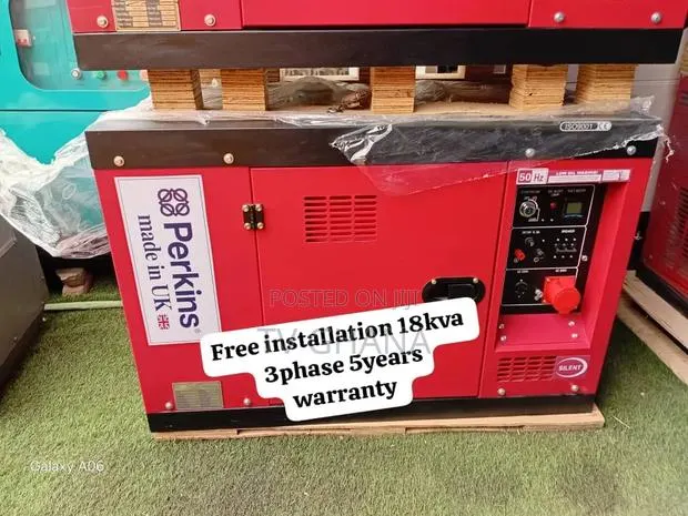 Perkins 18KVA 3 Phase Diesel Generator – Heavy Duty Reliable 3phase · Photo 1