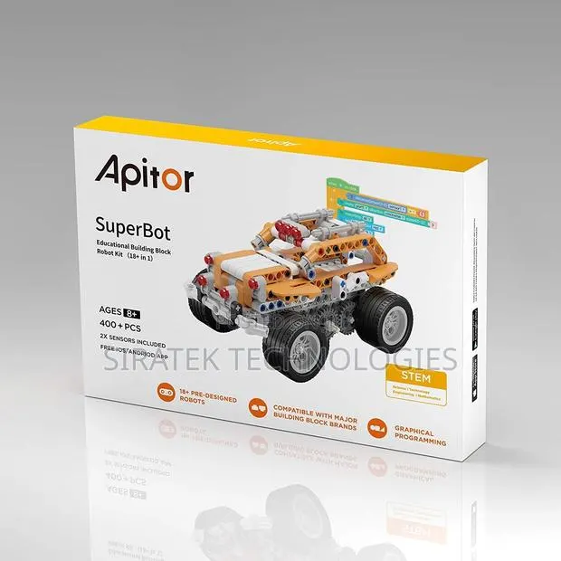 Apitor SuperBot, Educational Building Block 18 in 1 Robot Kit · Photo 1