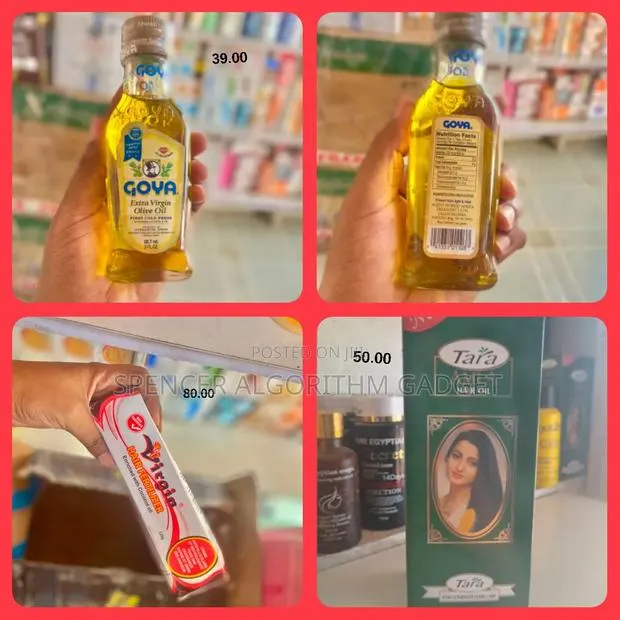 Virgin Hair Fertiliser/Tara Amla Hair Growth Oil/Goya Olive Oil/ · Photo 1