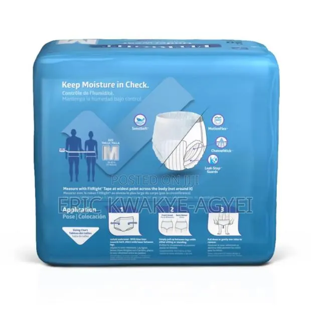 Fitright Ultra Underwear, Incontinence Supplies, Size M, · Photo 5