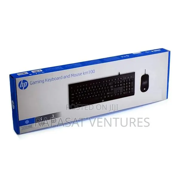 HP Km100 USB Combo Keyboard and Mouse - Original · Photo 1