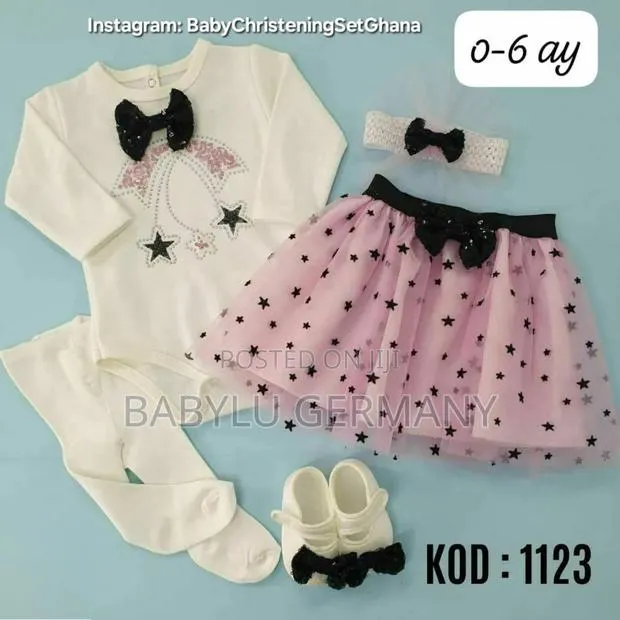 Pink Polka Dots Tutu Skirt 5 Piece Gift Set · Photo 1